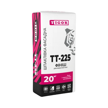 Шпаклівка фасадна (біла) TT-225 ФІНІШ