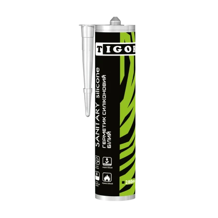 Герметик силіконовий TIGOR SANITARY (прозорий)